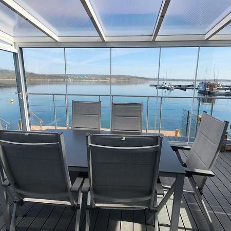 Seehaus Pippa mit Sauna&Whirlpool direkt am See Mucheln Exterior foto