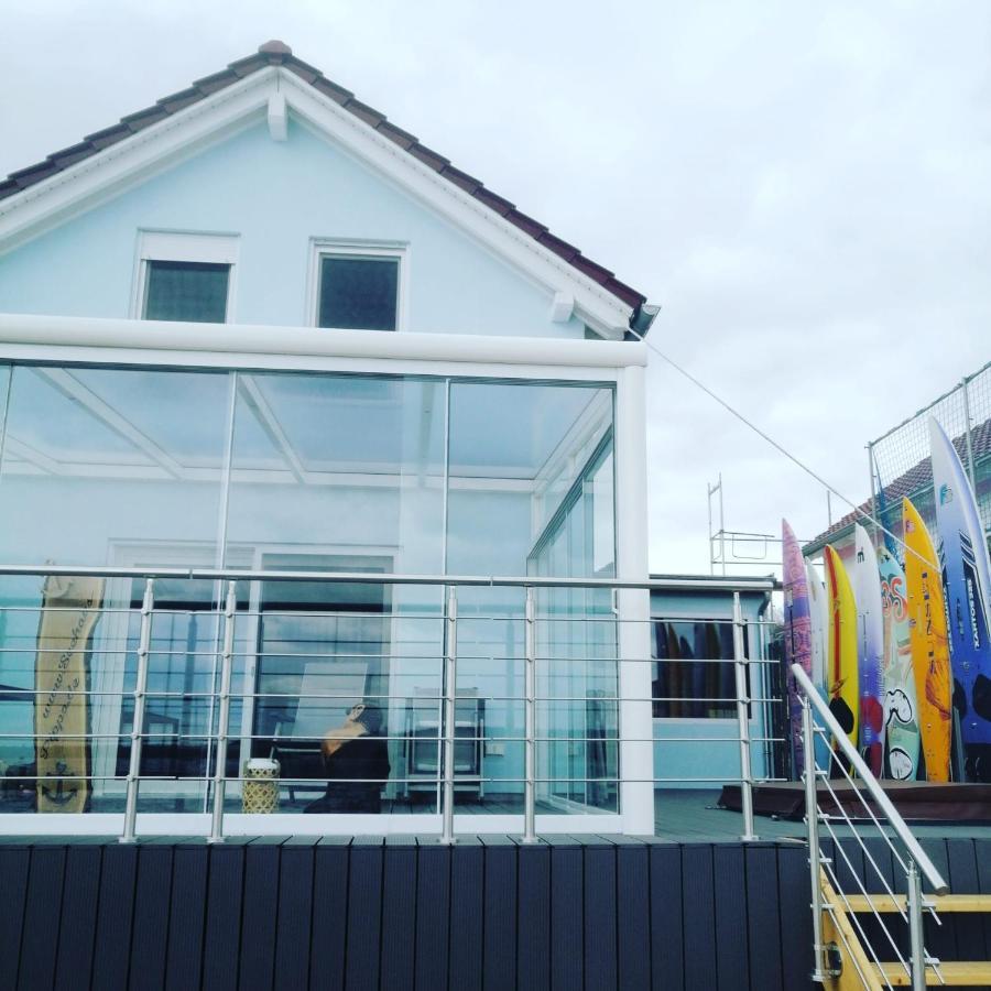 Seehaus Pippa mit Sauna&Whirlpool direkt am See Mucheln Exterior foto