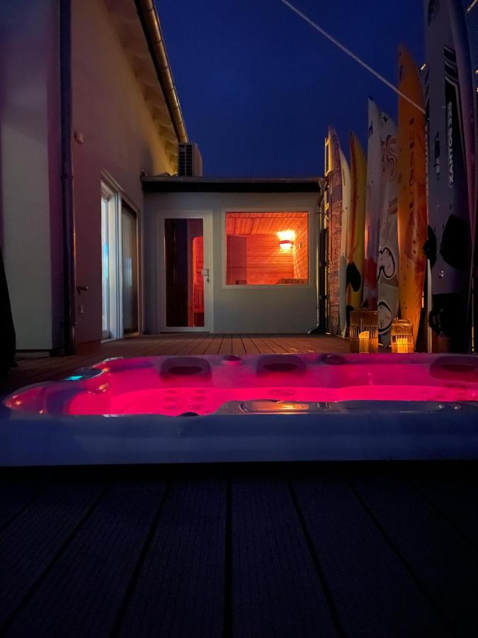 Seehaus Pippa mit Sauna&Whirlpool direkt am See Mucheln Exterior foto