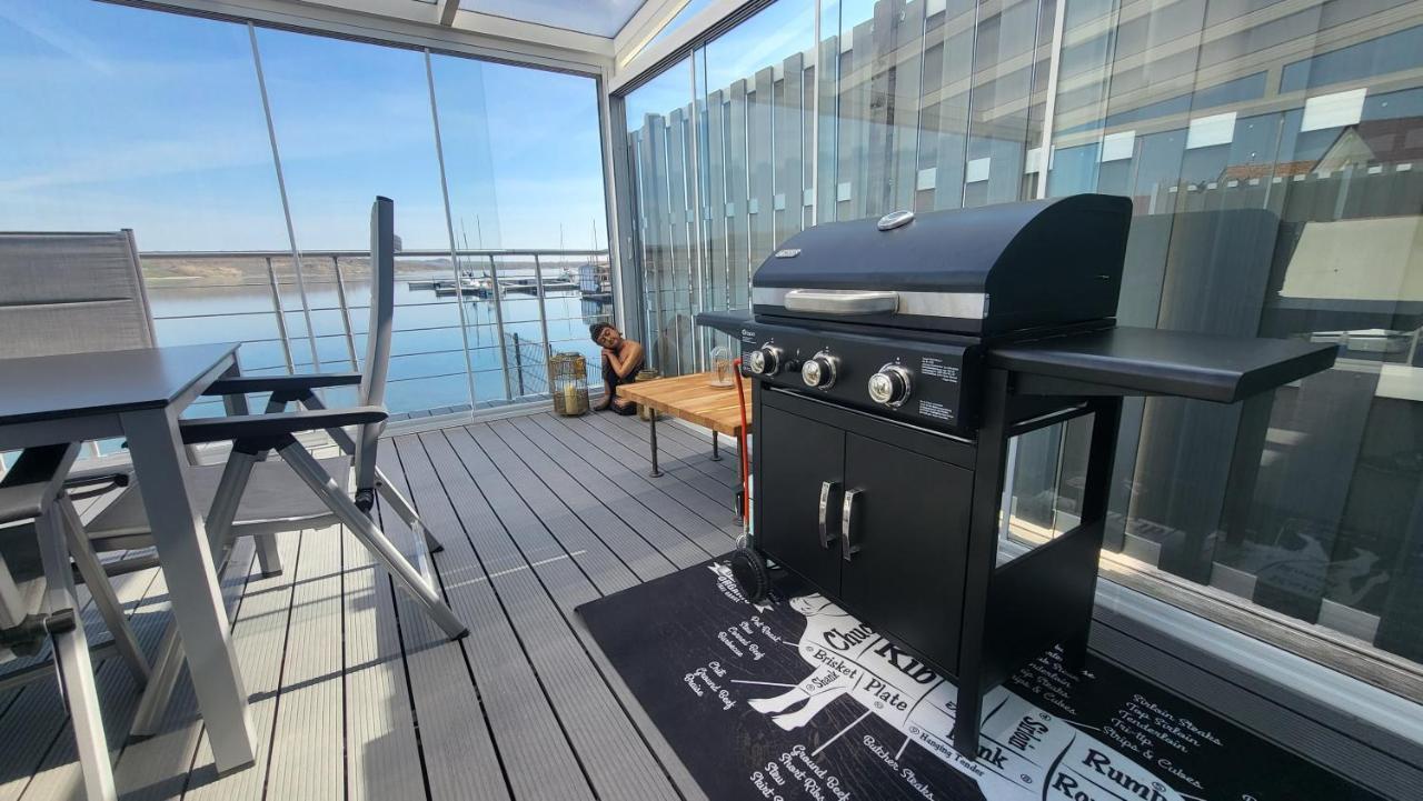 Seehaus Pippa mit Sauna&Whirlpool direkt am See Mucheln Exterior foto